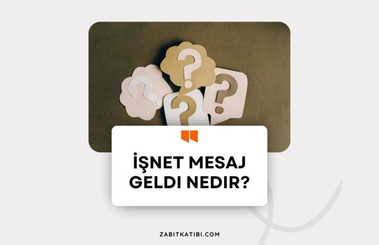 İşNet Mesaj Geldi Nedir?