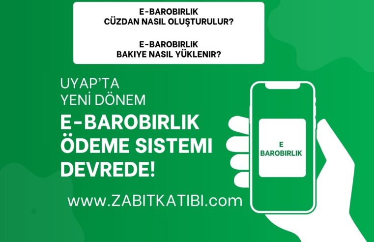E-Barobirlik Ödeme Sistemi Devrede!