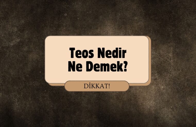 Teos Nedir? Binance Mesajı Gerçek Mi?